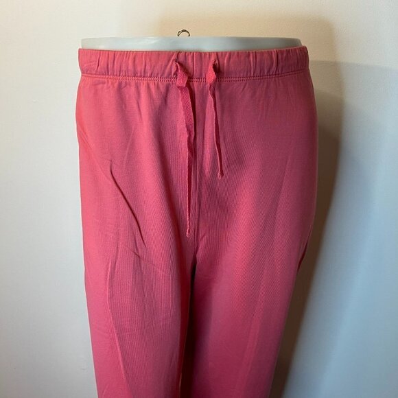 NORTHERN ISLES Women's Salmon Pink Elastic Waist Pants - Size Large - NWT $59 - Picture 2 of 5
